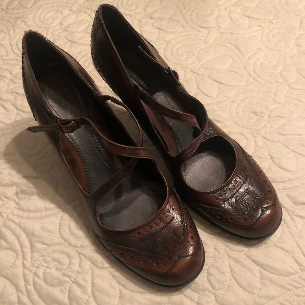 Brown Nine West Heels